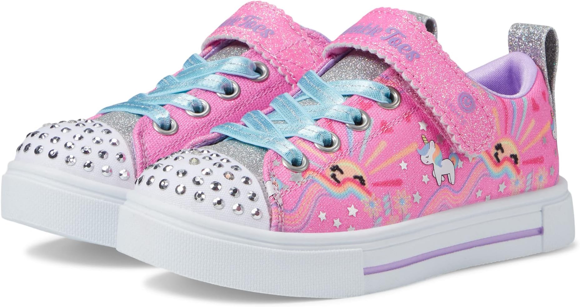 

Кроссовки Twinkle Toes - Twinkle Sparks-Unicorn Sunshine 314802L SKECHERS KIDS, цвет Pink/Multi