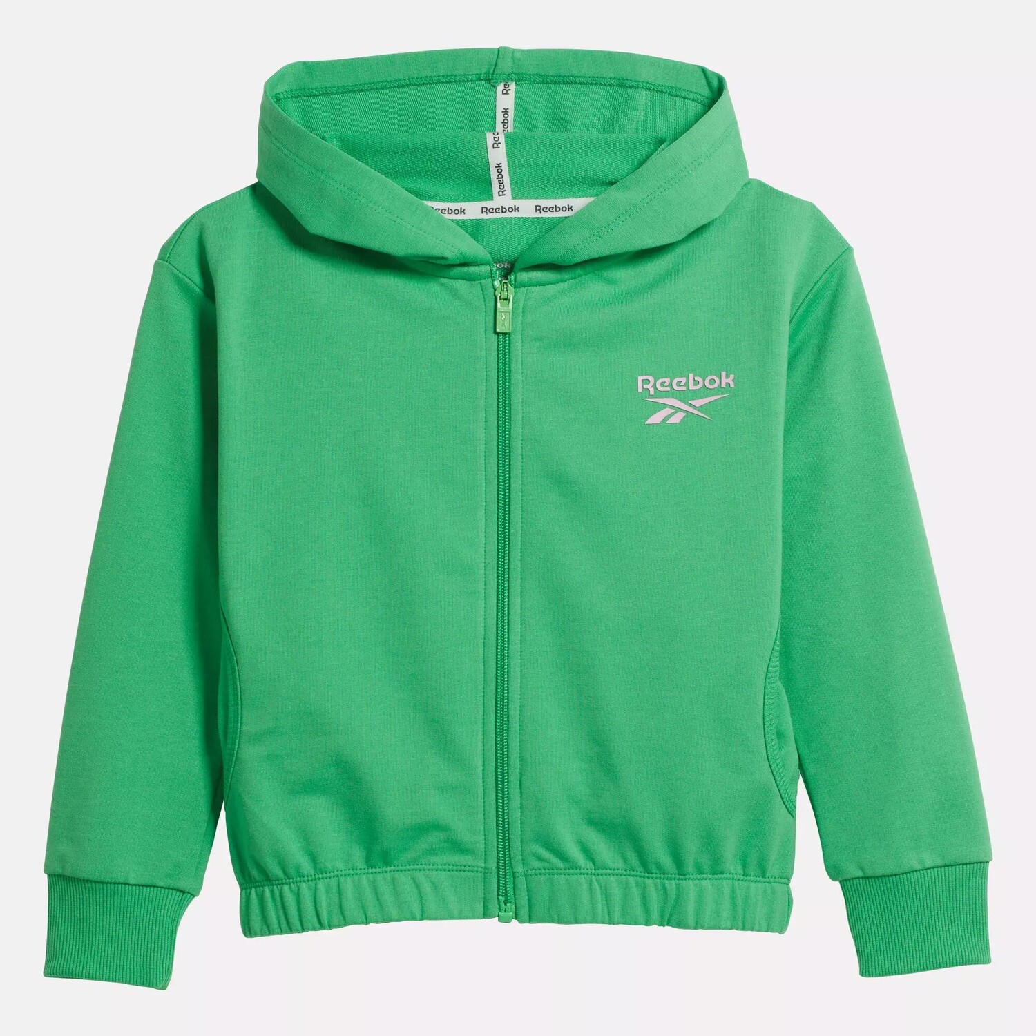 

Толстовка на молнии ID Reebok, зеленый