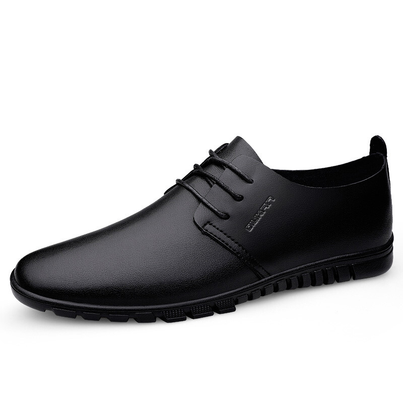 

Туфли мужские Men"s Casual Men Low-Top Dilikan, цвет Black punched