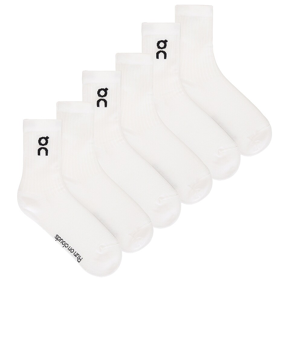 

Носки On Logo 3-Pack, белый