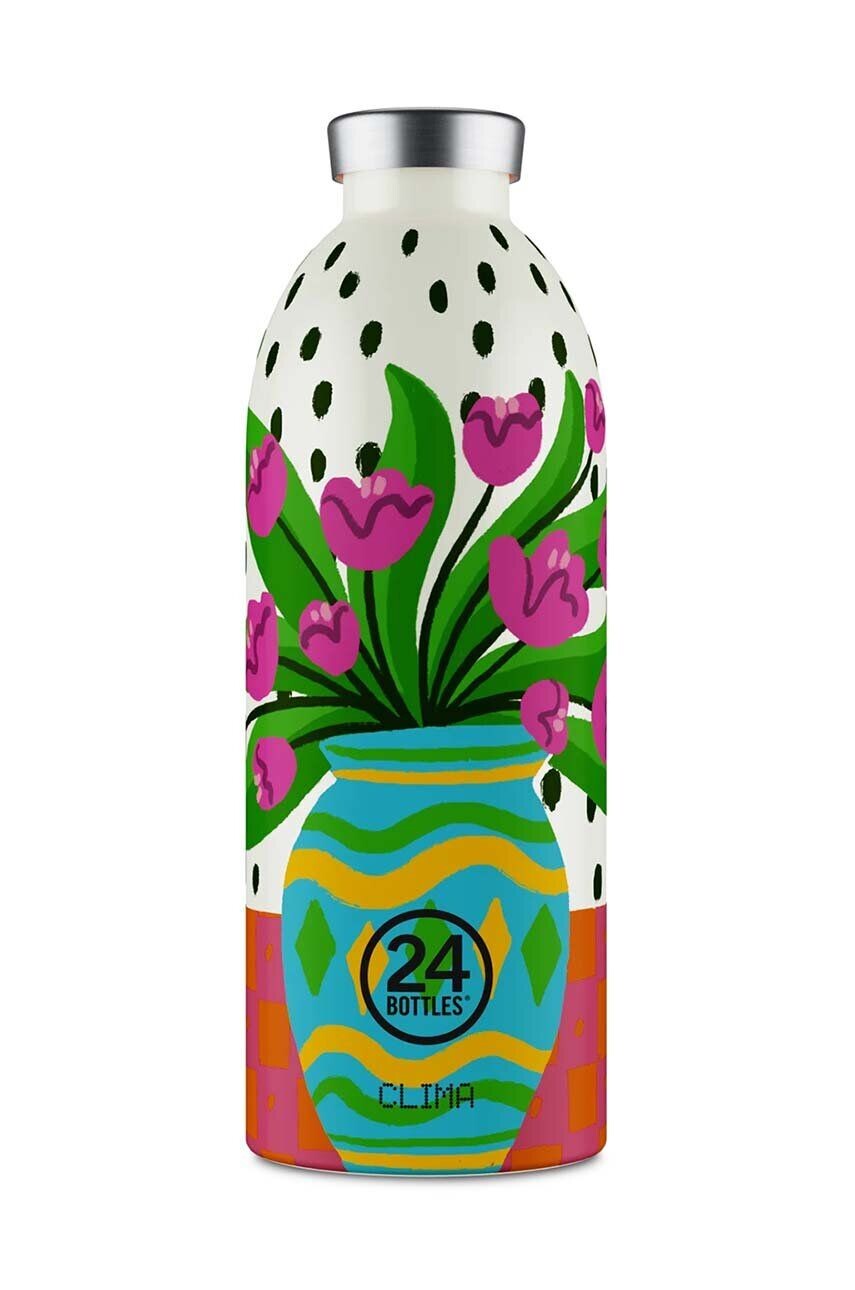 

24 бутылки Термобутылка Clima Bottle 850 мл Розовые цветы 24Bottles, мультиколор