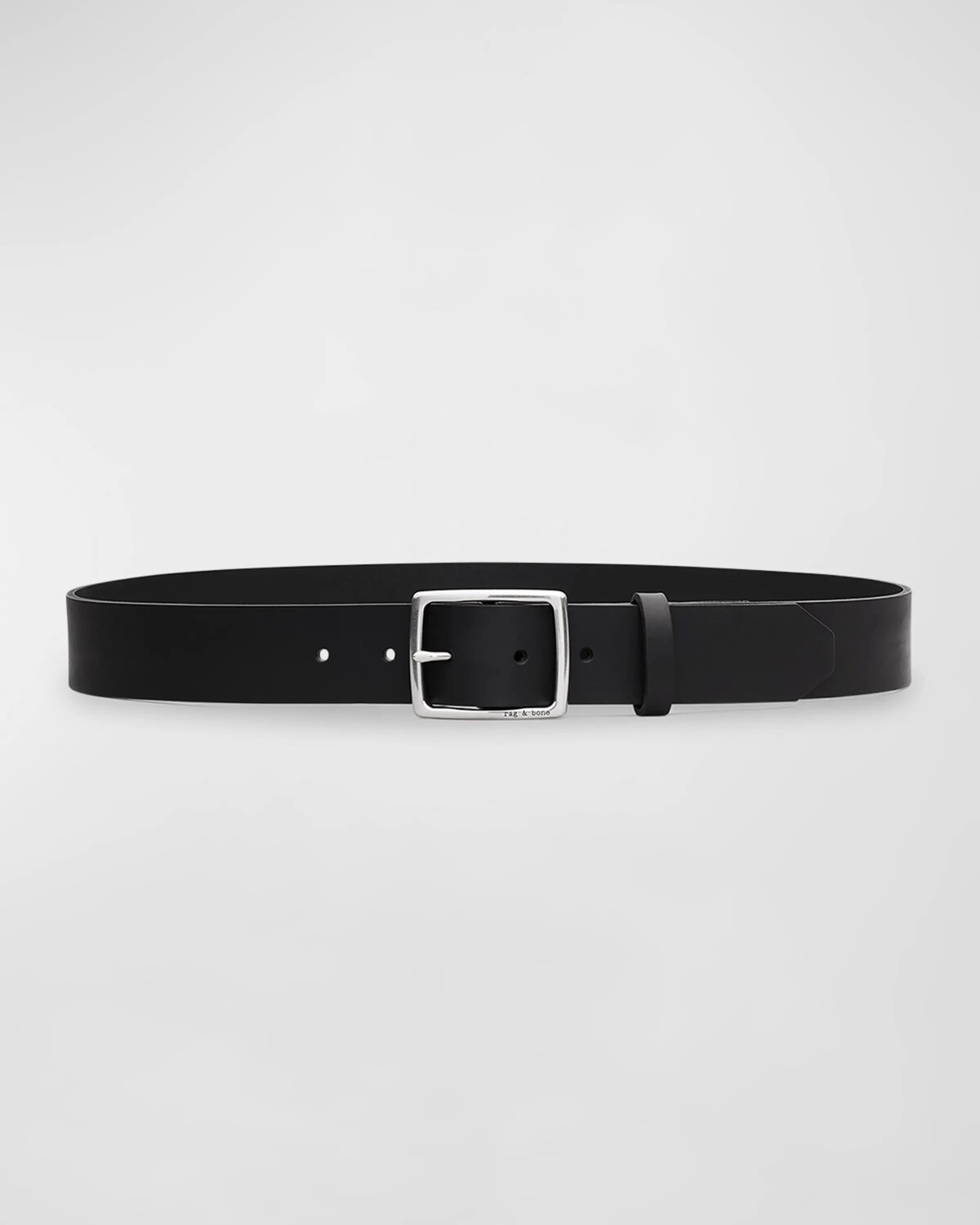 

Мужской ремень из прочной кожи Rag & Bone, цвет Black