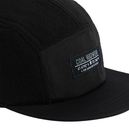 

Кепка Bridger с пятью панелями Coal Headwear, черный