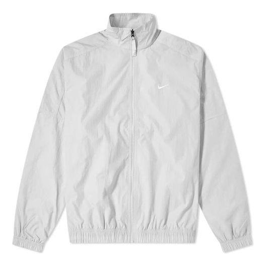 Куртка Men's Nike NRG Track Zipper Gray Jacket, серый фото