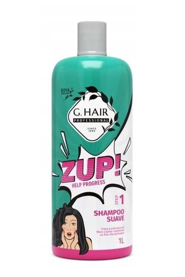

Очищающий шампунь для кератинового выпрямления, 1000мл Inoar G.Hair Zup