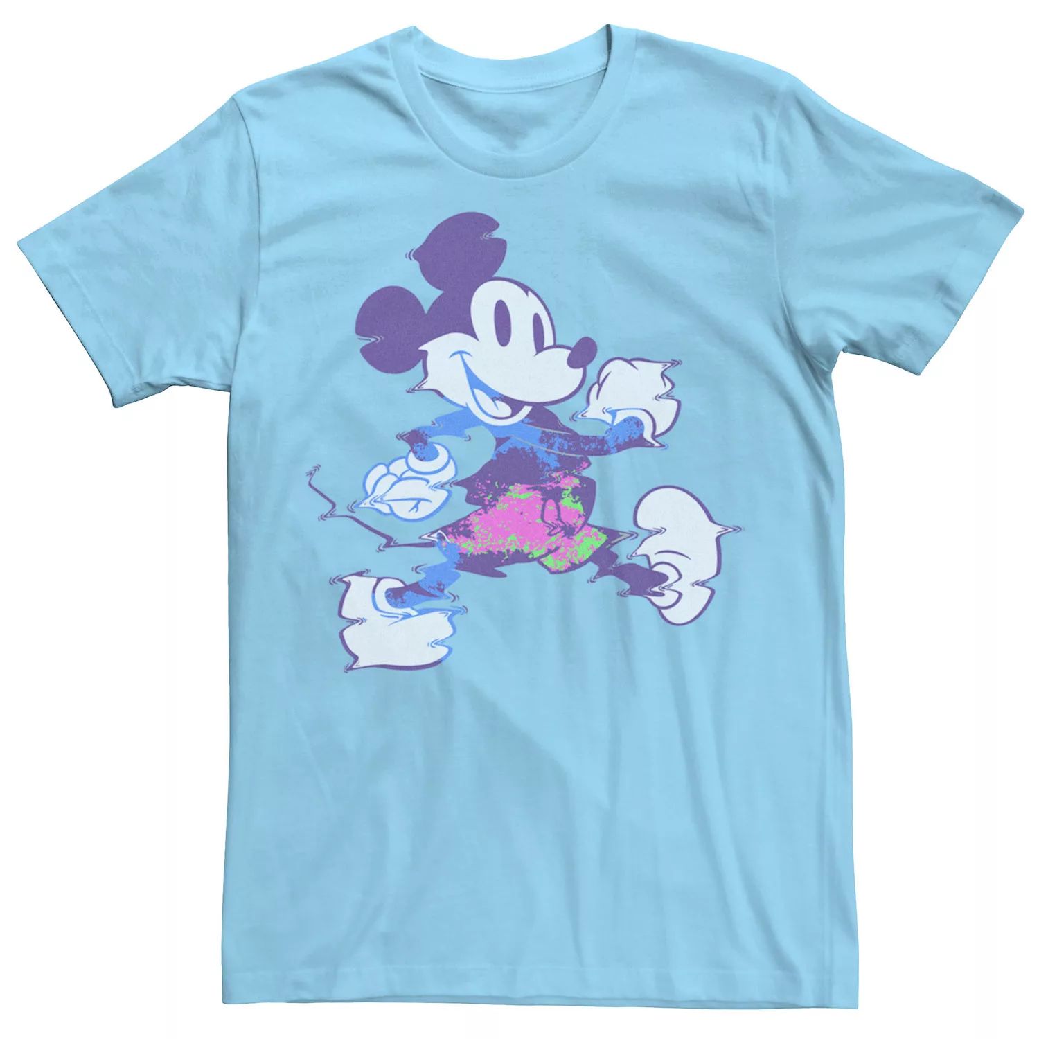 Мужская волнистая неоновая футболка с Микки Маусом Disney Licensed Character футболка с надписью я спросил с предложением помолвки с микки маусом от disney licensed character