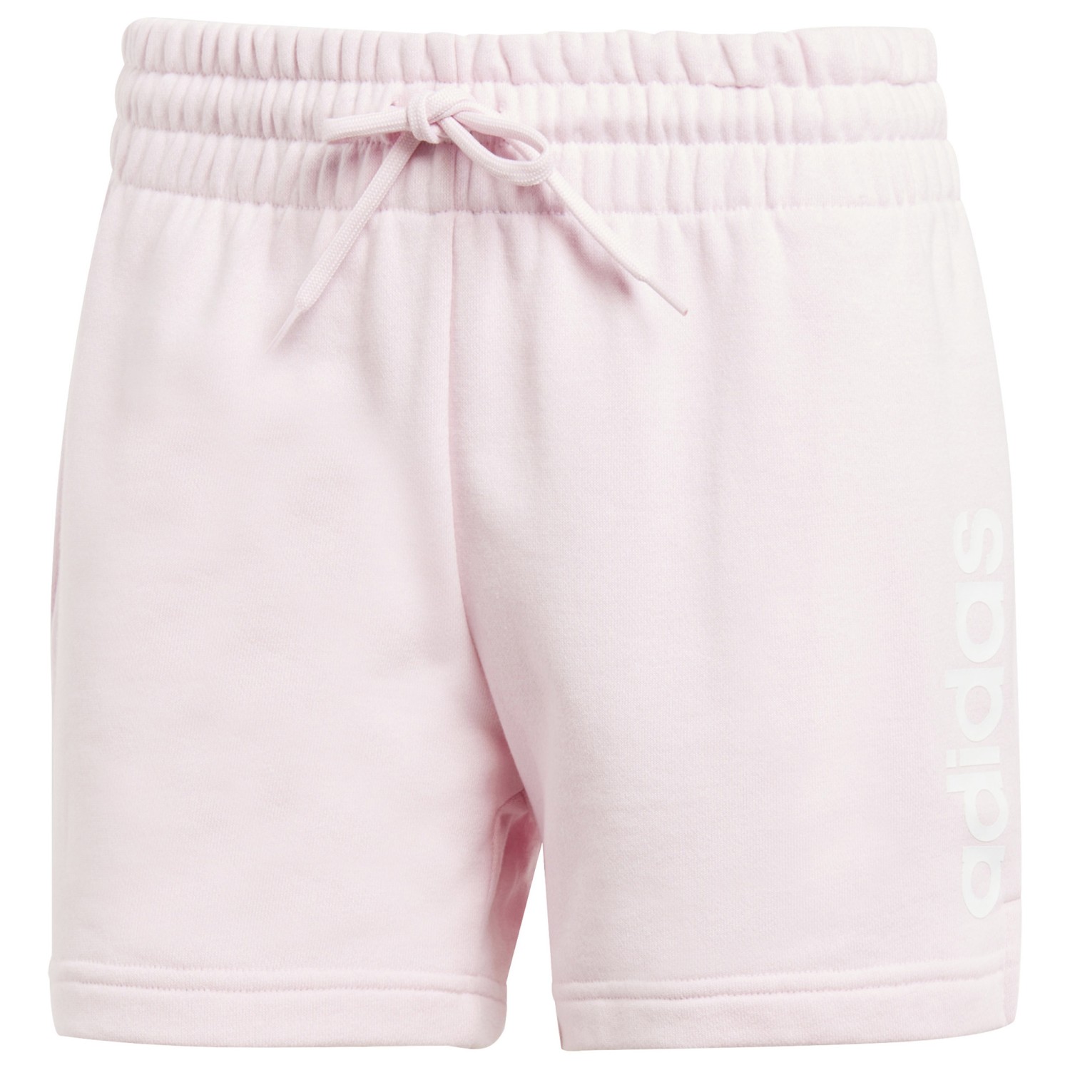 Шорты Adidas Women's Linear FT, цвет Clear Pink/White