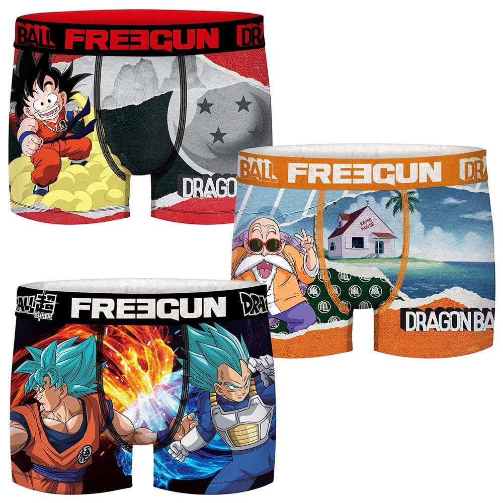 

Боксеры Freegun Dragon Ball Collection PK5355 3 шт, разноцветный