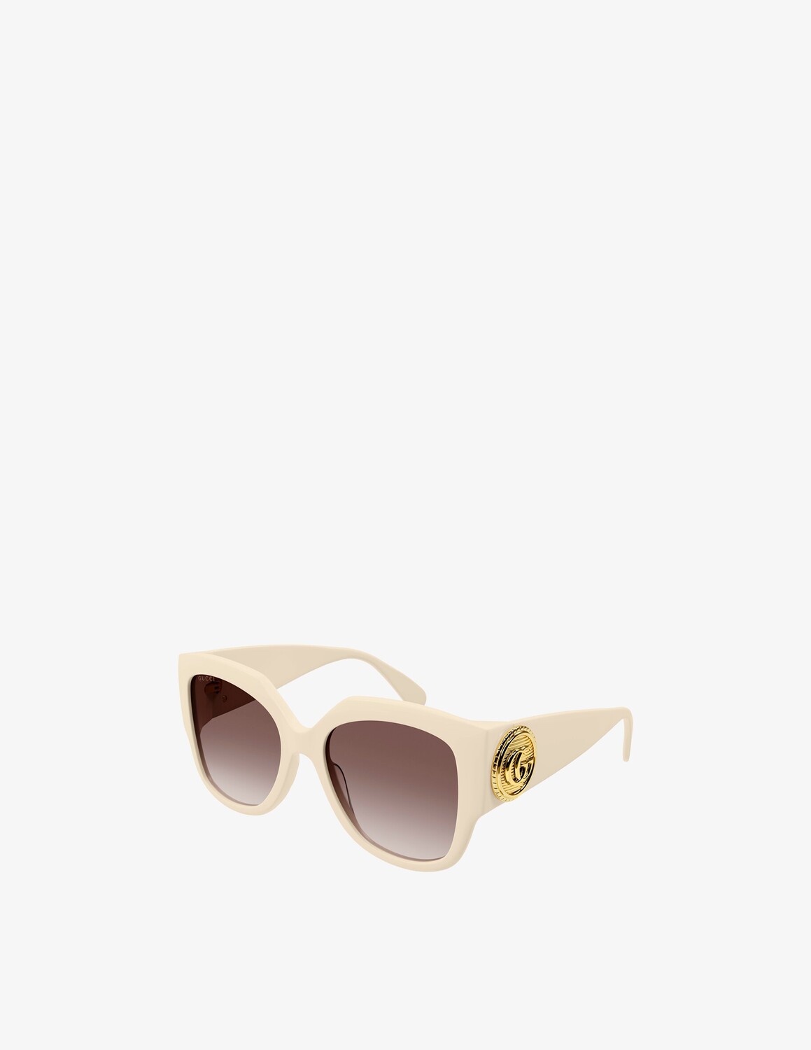 

Солнцезащитные очки GG1407S в квадратной оправе Gucci, цвет Ivory
