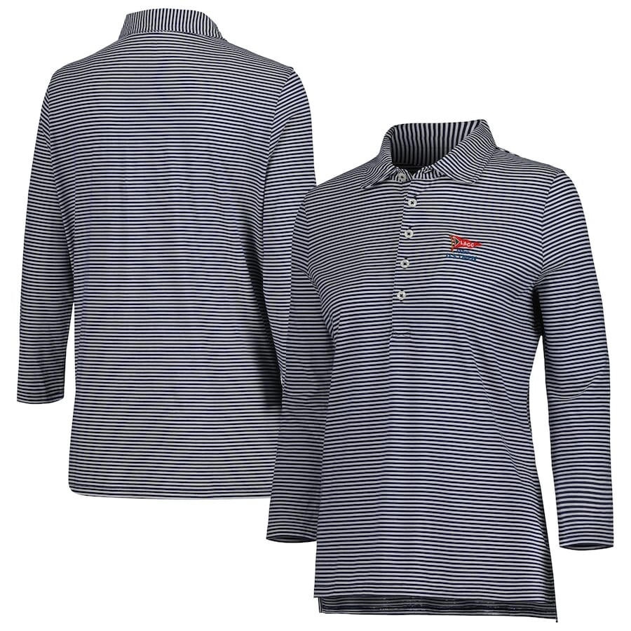 

Поло с длинным рукавом Renwick Golf United States Golf Association, нави