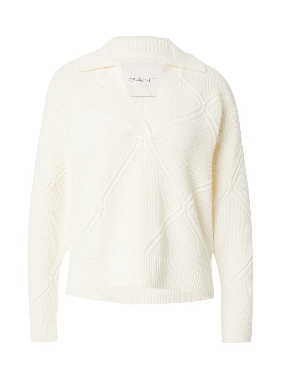 

Свитер GANT Sweater, кремовый