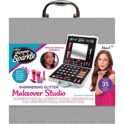 Набор красоты Glitter Makeover Studio Beauty «Все в одном» для, Shimmer 'N Sparkle
