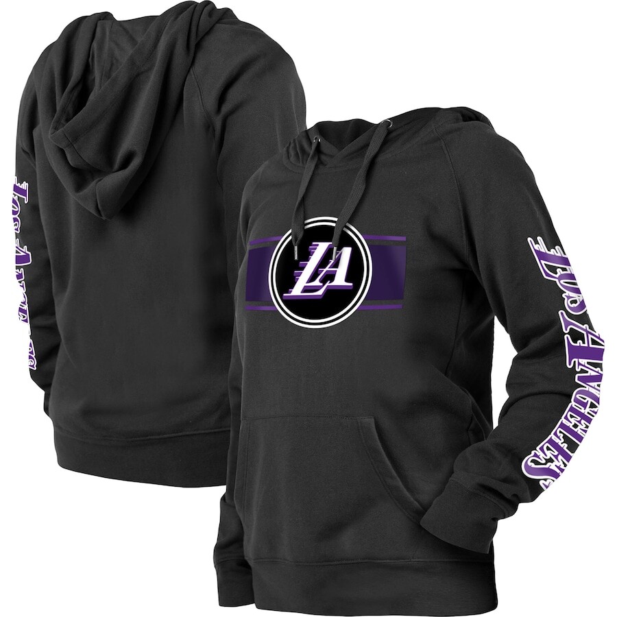 

Пуловер с капюшоном New Era Los Angeles Lakers, черный