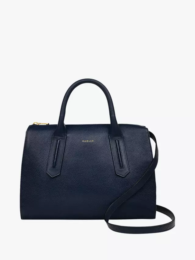 

Сумка Radley Badgers Walk 2.0 Leather Medium Zip Top Grab, цвет ink
