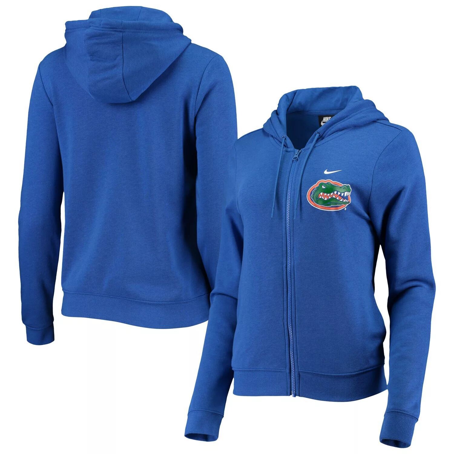 

Женская флисовая худи с молнией во всю длину Nike Royal Florida Gators Varsity Nike