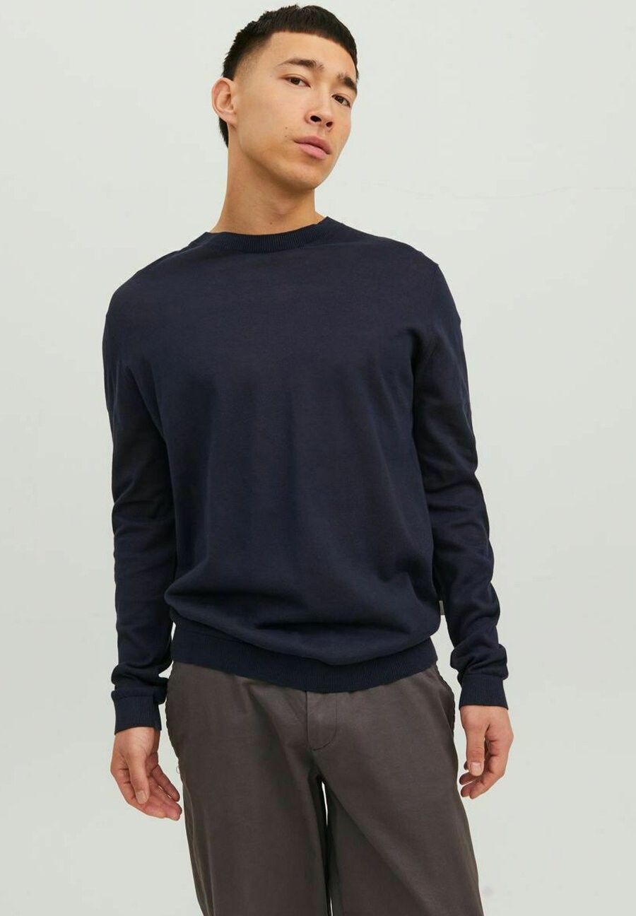 

Свитер ЛАНГЭРМ Jack & Jones, ночное небо
