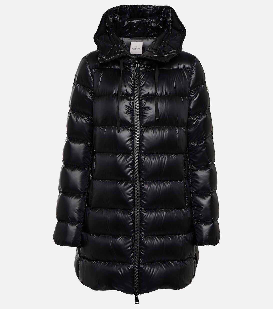 

Suyen стеганое пуховое пальто MONCLER, черный