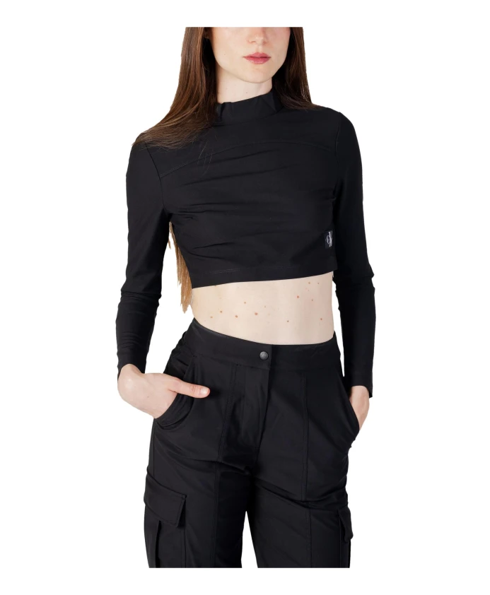 

Футболка с длинным рукавом Calvin Klein Jeans, черный