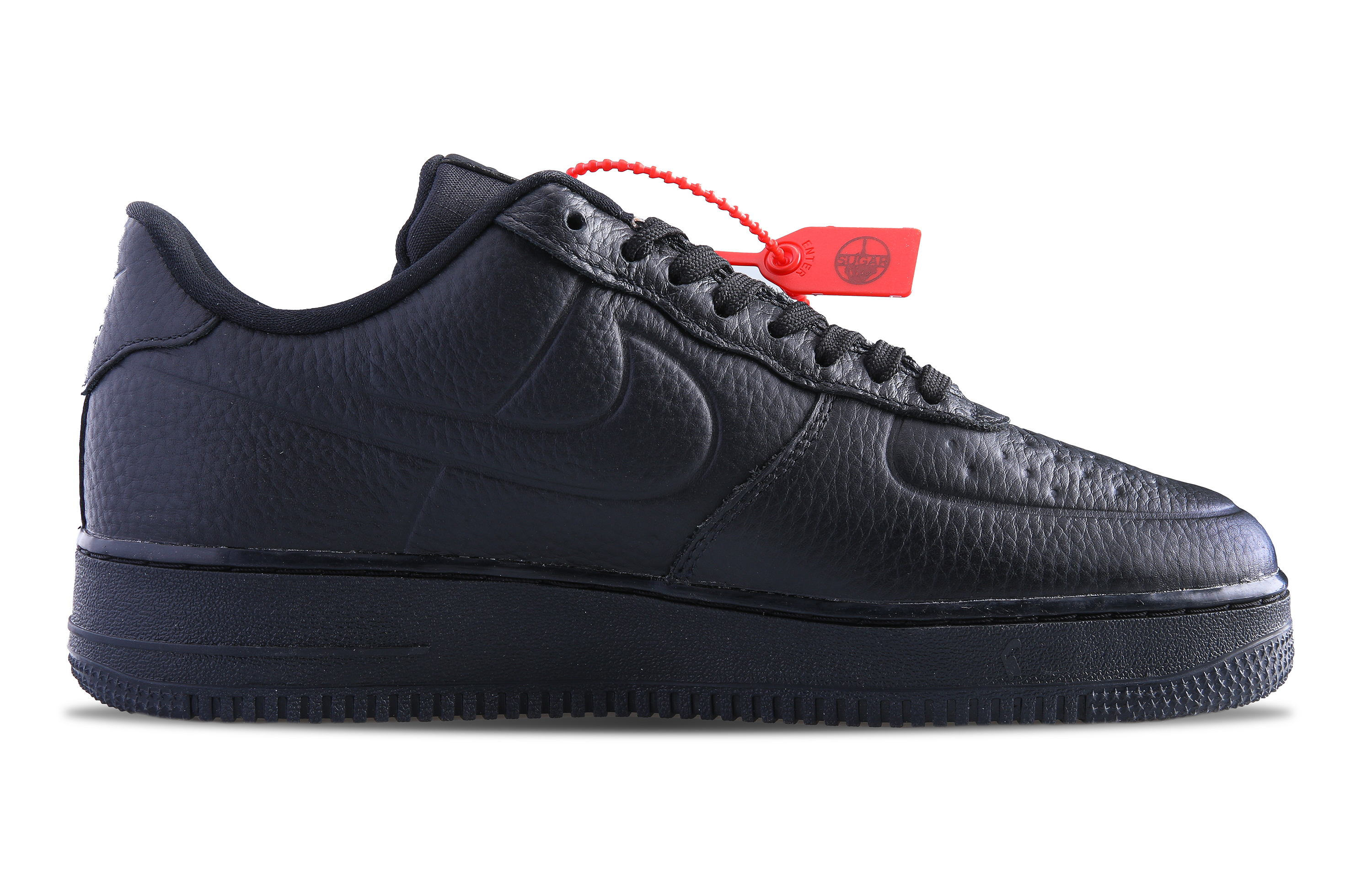 

Кроссовки Nike Air Force 1 Skateboarding Shoes Men Low-top Black, черный