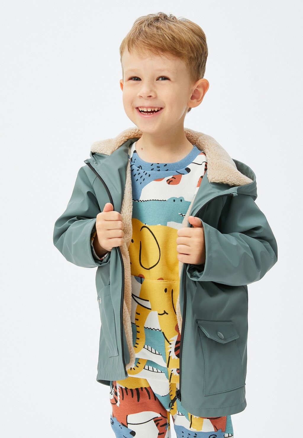 

Парка HOODED Koton, цвет khaki