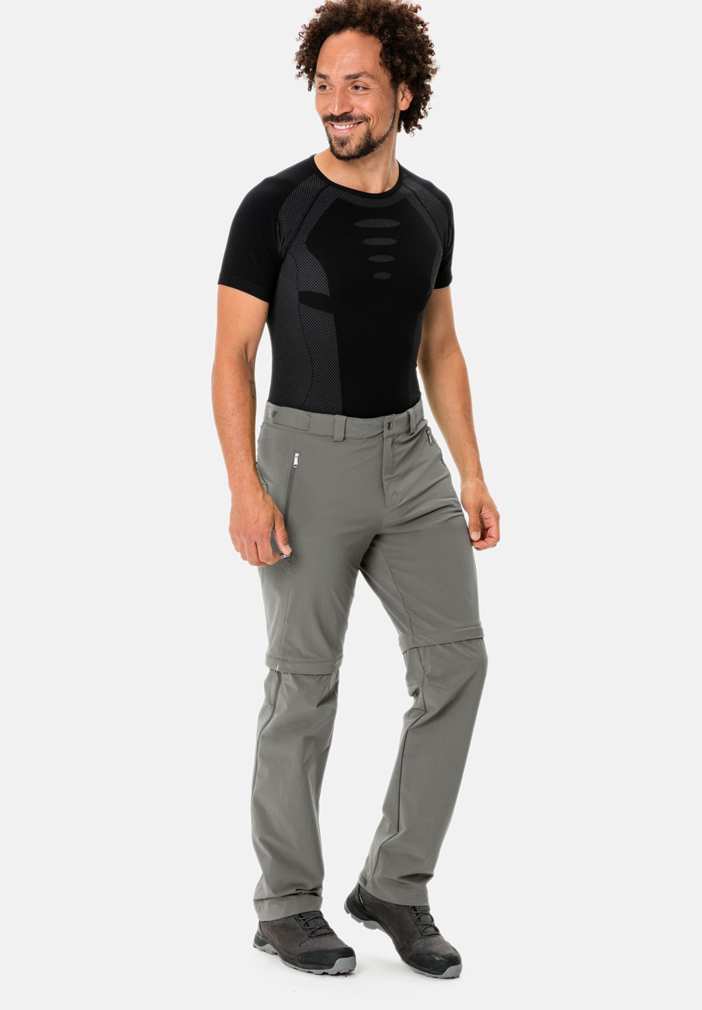 Уличные брюки FARLEY STRETCH Vaude, цвет stone grey