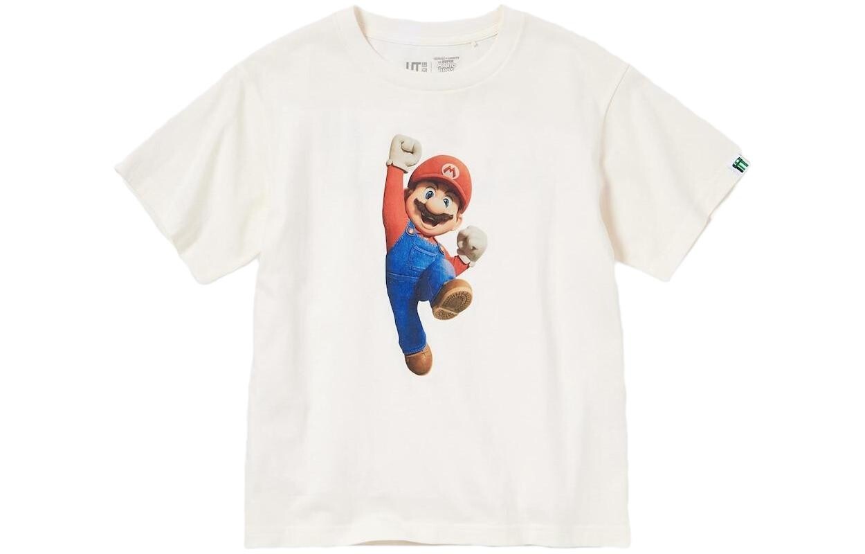 

Футболка Uniqlo, слоновая кость