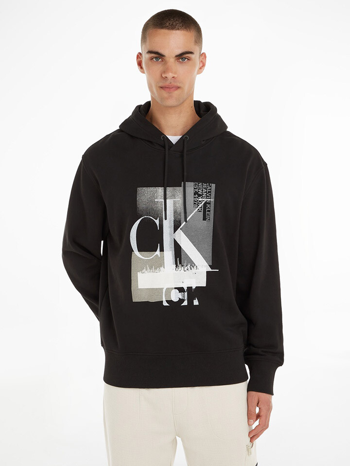 

Толстовка Calvin Klein Hoodie, черный