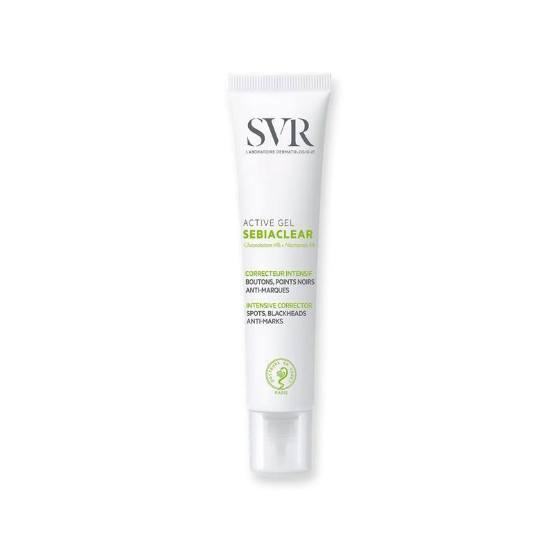 Крем для лечения кожи лица Active gel Svr laboratoire dermatologique, 40 мл гель уход svr sebiaclear mat pores 40 мл
