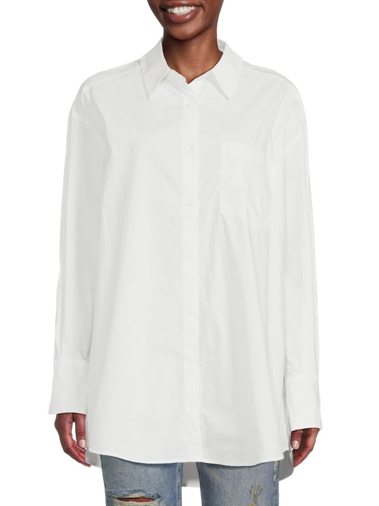 блуза walter baker размер l белый Рубашка Maddy с заниженными плечами Walter Baker, белый