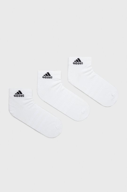 цена 6 упаковок носков adidas, белый