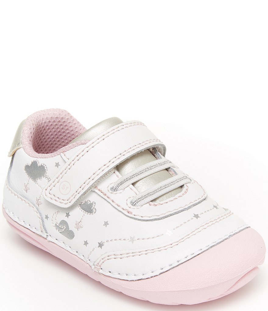 Кожаные туфли Adalyn Soft Motion для девочек Stride Rite (для младенцев), белый