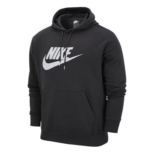 Толстовка Men's Nike Casual Alphabet Logo Printing Fleece Black, черный цена и фото
