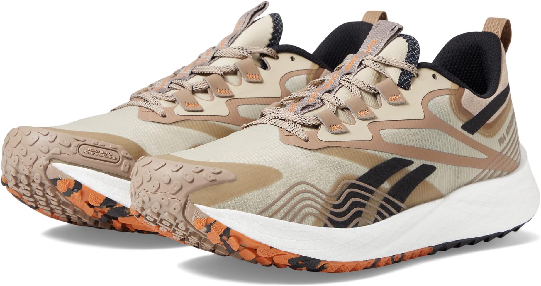 

Кроссовки Floatride Energy 4.0 Adventure Reebok, цвет Modern Beige/Taupe/Black