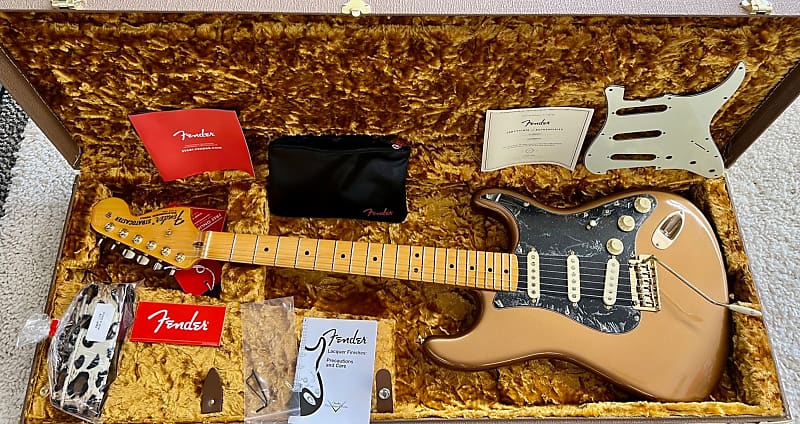 электрогитара fender limited edition bruno mars stratocaster electric guitar mars mocha Электрогитара Fender Bruno Mars Stratocaster, Maple Fingerboard, Mars Mocha MODEL #0116862877