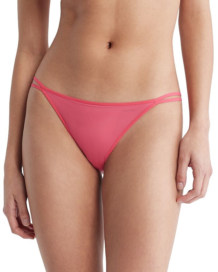

Прозрачная танга Marquisette Strappy Calvin Klein