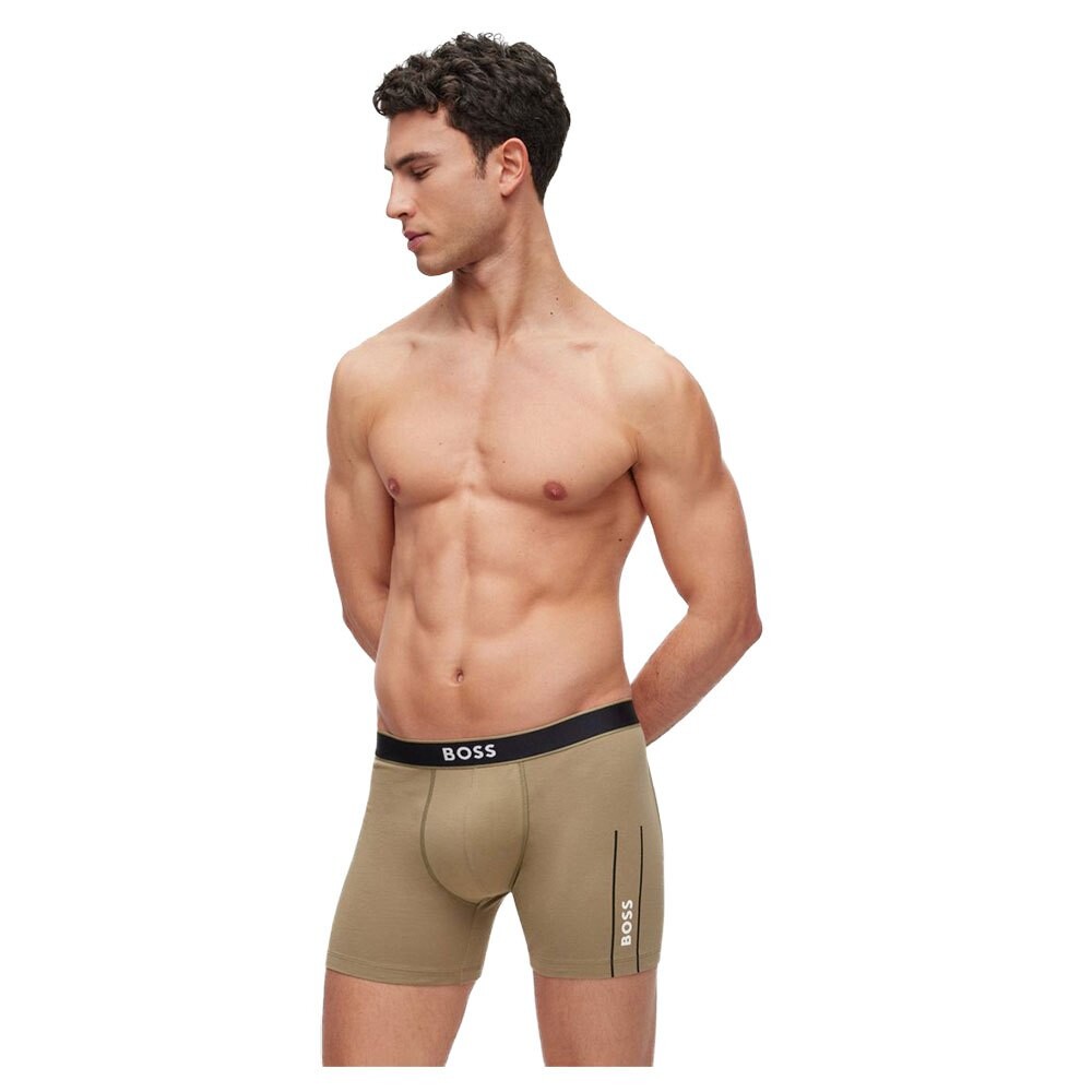 

Боксеры BOSS 24 Logo 10250910 Slip, зеленый