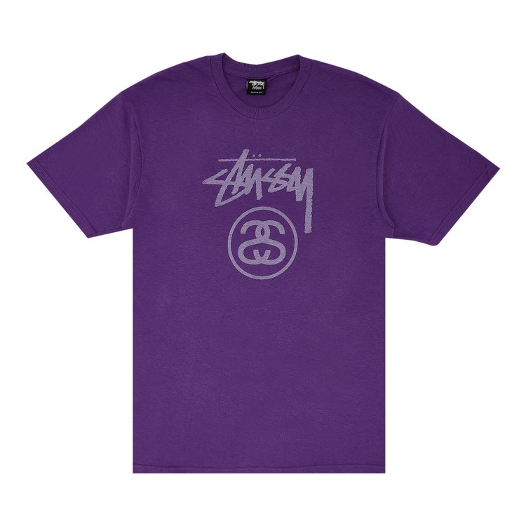 

Футболка Stussy Stock Tone Logo 'Purple', фиолетовый