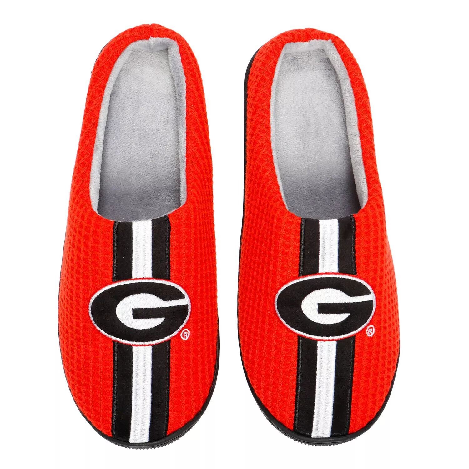 

Мужские шлепанцы из пены с эффектом памяти FOCO Red Georgia Bulldogs Team Stripe