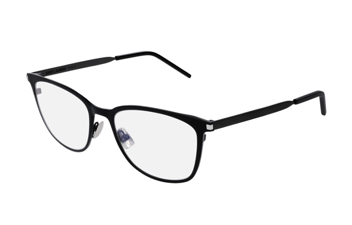 

SAINT LAURENT Оптическая оправа унисекс, Black