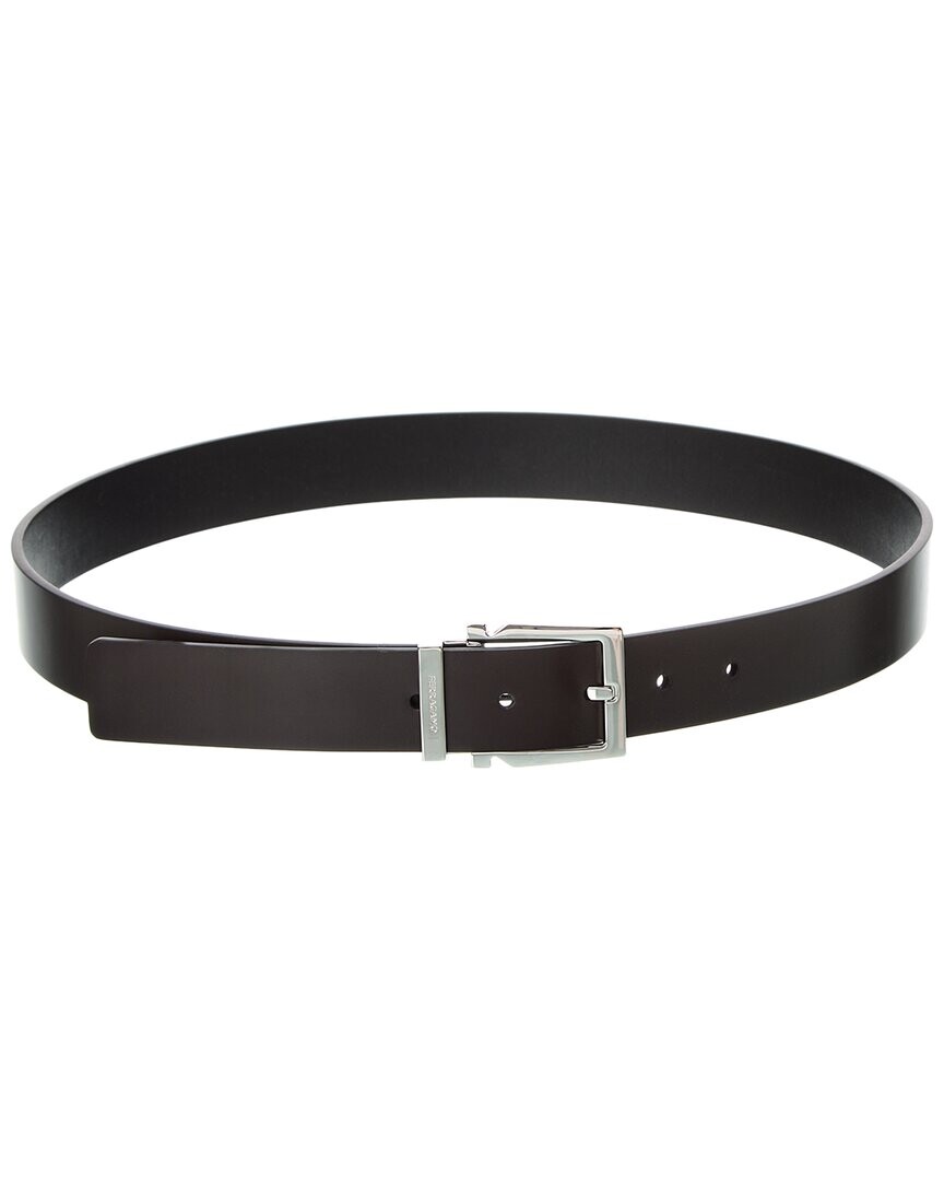 

Двусторонний регулируемый кожаный ремень Ferragamo Salvatore Ferragamo, цвет Brown/Black