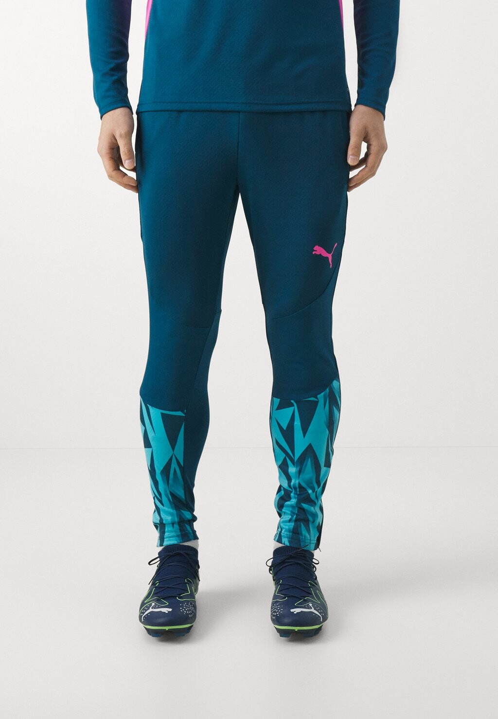 

Спортивные брюки Individualfinal Training Pants Puma, цвет ocean tropic/bright aqua