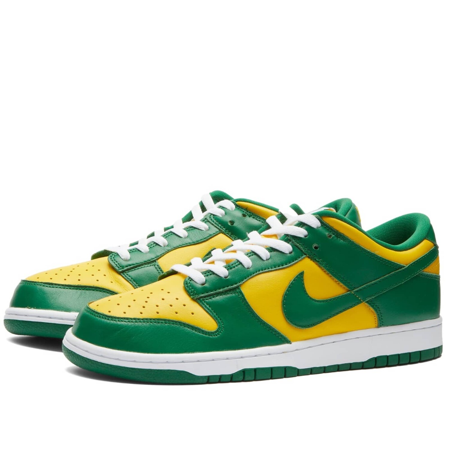 

Кроссовки Nike Dunk Low Sp, цвет Varsity Maize, Pine Green & White