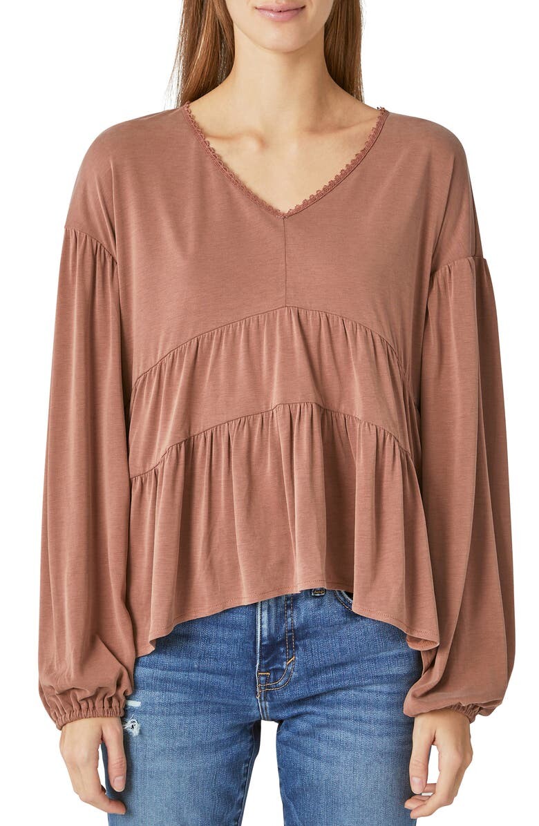 

Ярусный топ-туника Sandwash LUCKY BRAND