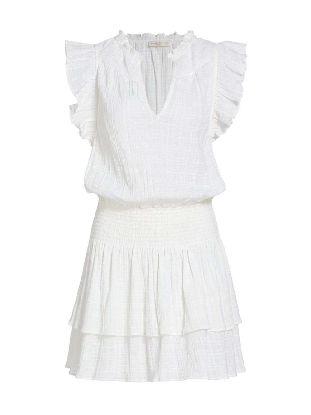 

Мини-платье Regina Blouson Ramy Brook, слоновая кость