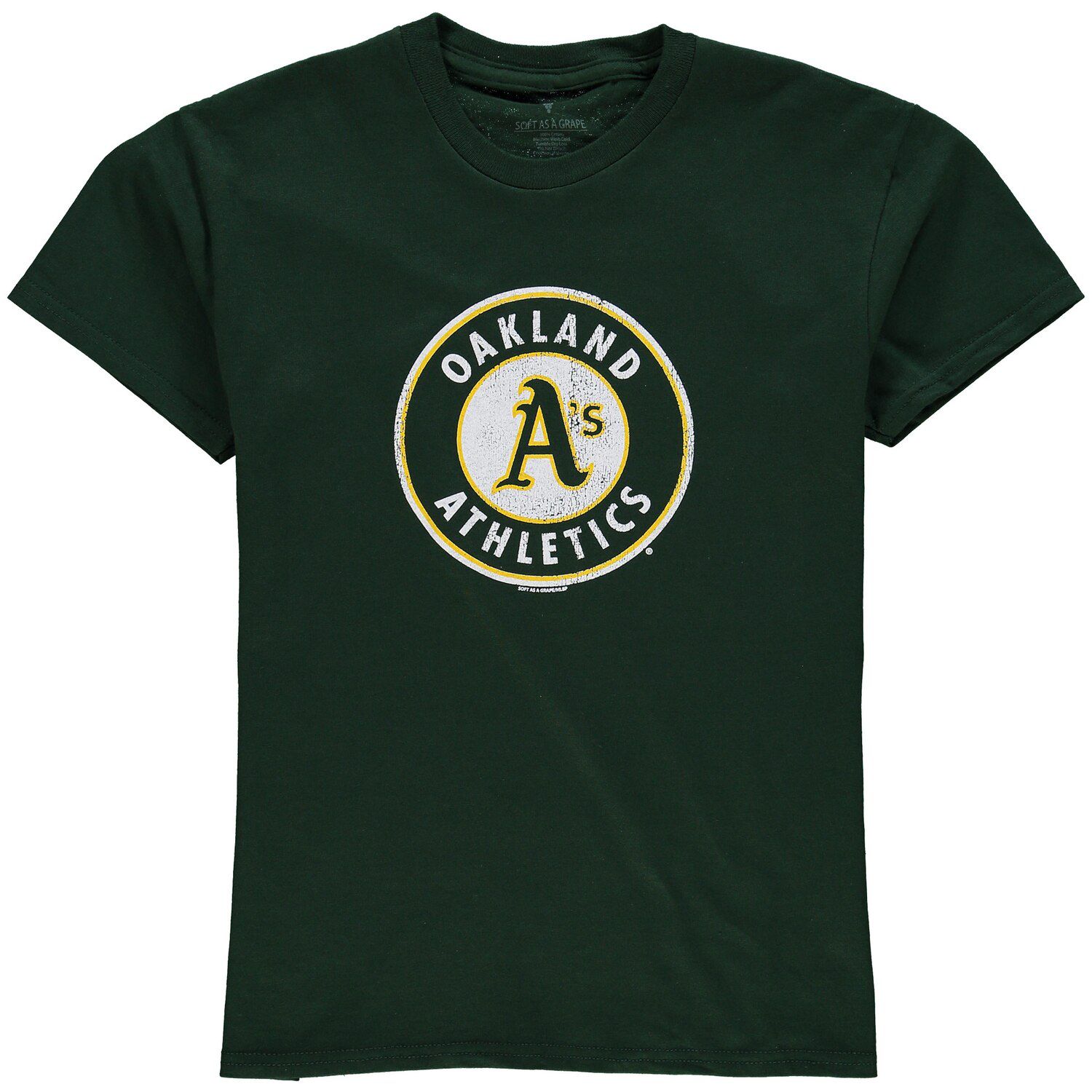 

Футболка с логотипом Oakland Athletics Youth - зеленая Unbranded