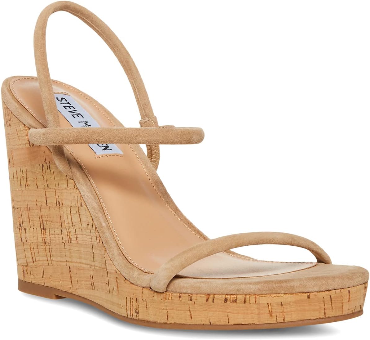 

Босоножки Udell Wedge Sandal Steve Madden, цвет Tan Suede