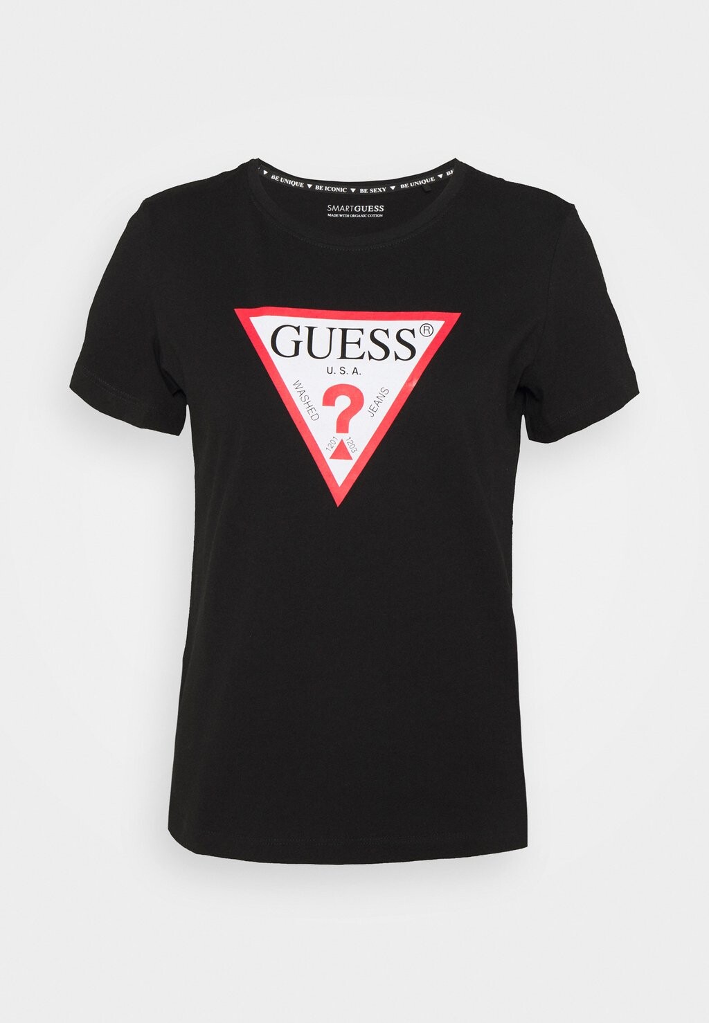 

Футболка с принтом Guess, черный
