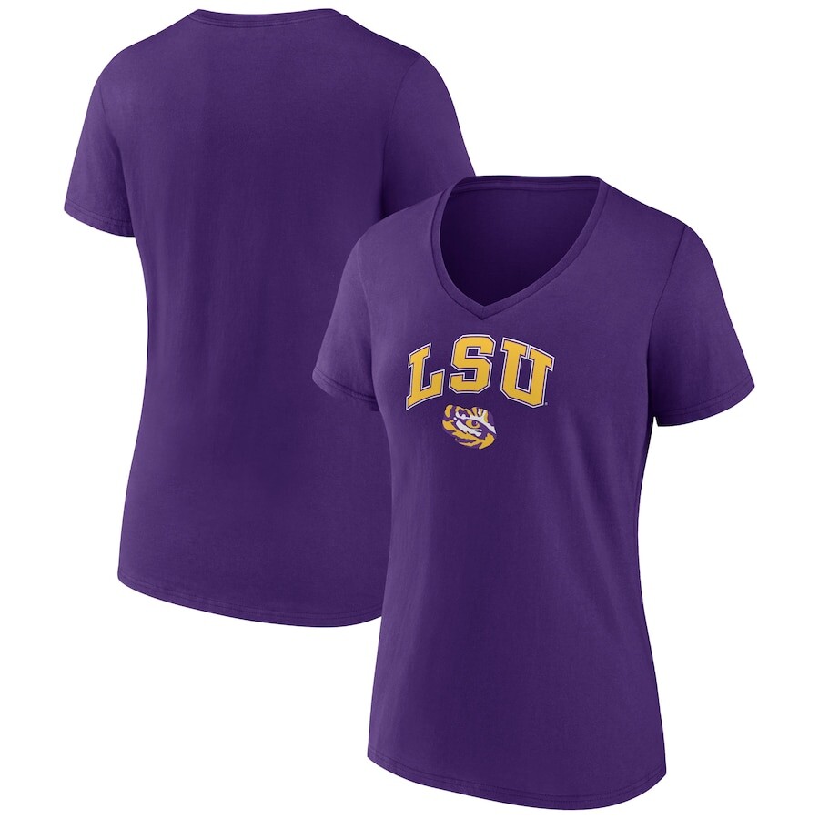 

Футболка с коротким рукавом Fanatics Branded Lsu Tigers, фиолетовый