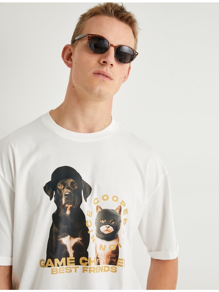 

Футболка KOTON T shirt, белый