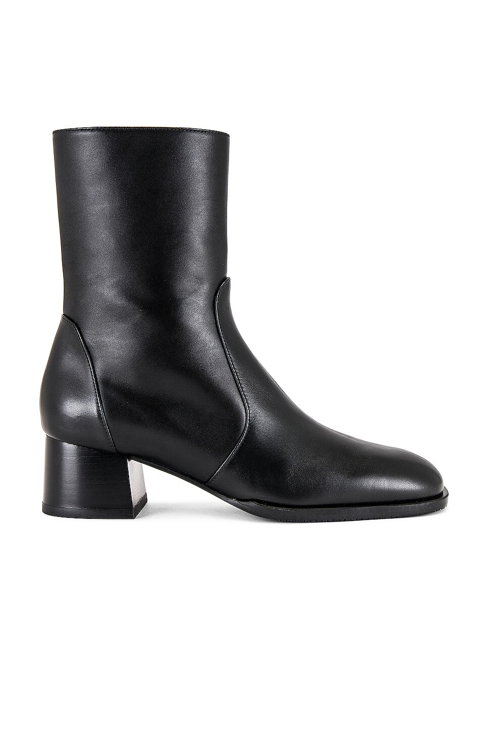 

Ботинки Stuart Weitzman Nola Zipie, черный